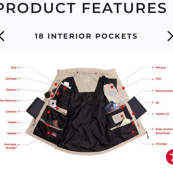 SCOTTEVEST Q.U.E.S.T VEST!!!! For Men. Size M. NWT!!! - Picture 13 of 14